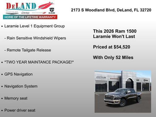 2026 RAM 1500 Laramie