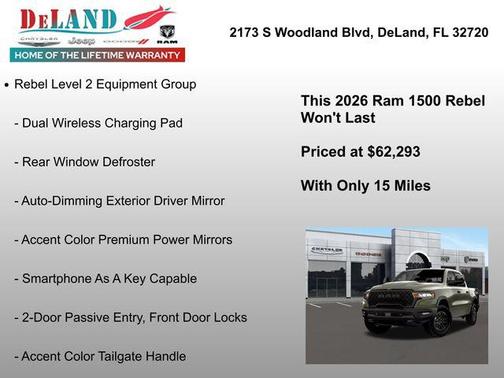 2026 RAM 1500 Rebel
