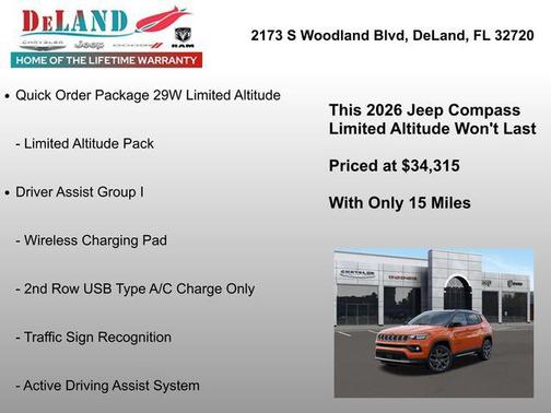 2026 Jeep Compass Limited