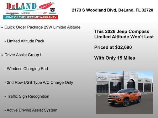 2026 Jeep Compass Limited