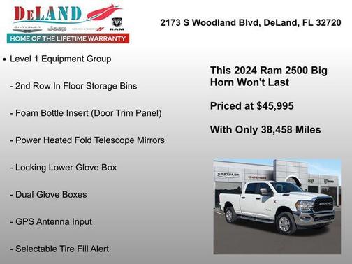 2024 RAM 2500 Big Horn Crew Cab 4x4 6'4' Box