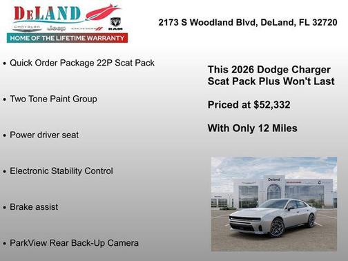 Triple Nickel 2026 Dodge Charger R/T Scat Pack