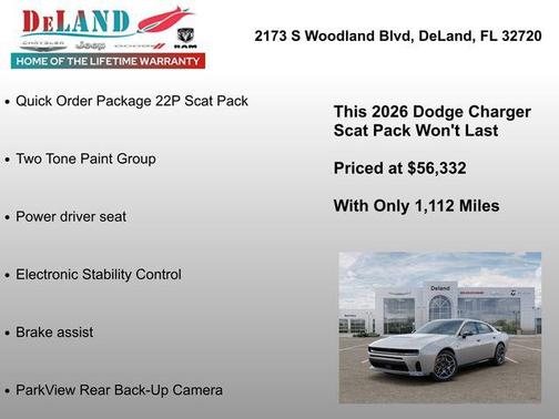 Triple Nickel 2026 Dodge Charger Scat Pack