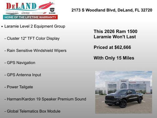 2026 RAM 1500 Laramie