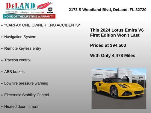 2024 Lotus Emira V6 First Edition