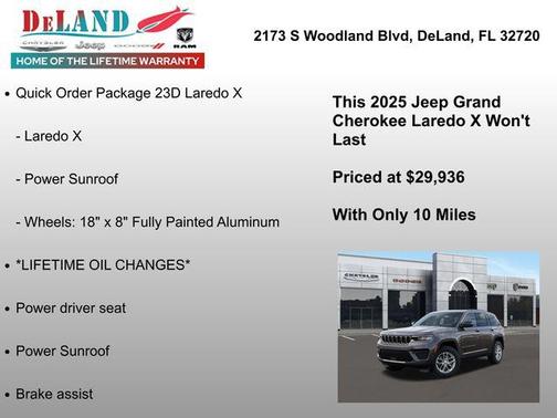 2025 Jeep Grand Cherokee Laredo