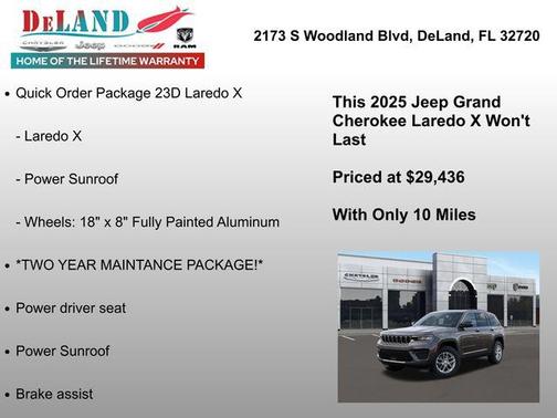 2025 Jeep Grand Cherokee Laredo