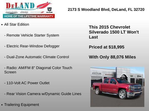 2015 Chevrolet Silverado 1500 1LT