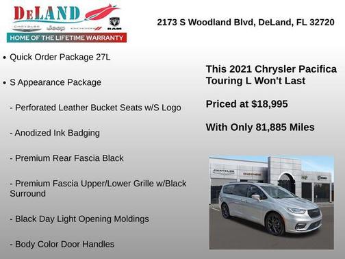 2021 Chrysler Pacifica Touring L