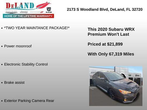 2020 Subaru WRX Premium