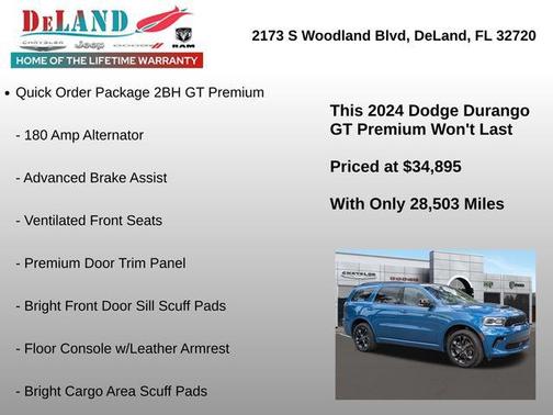 2024 Dodge Durango GT Premium AWD