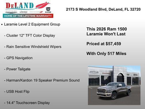 2026 RAM 1500 Laramie