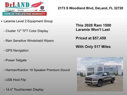 2026 RAM 1500 Laramie