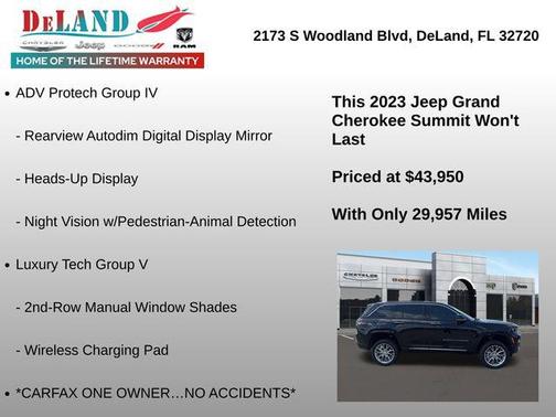 2023 Jeep Grand Cherokee Summit