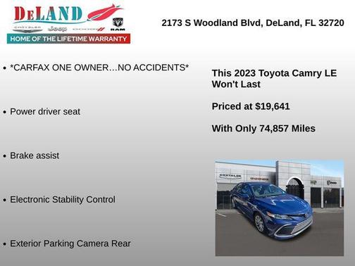 2023 Toyota Camry LE