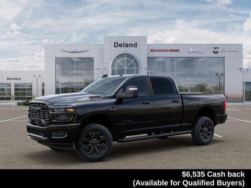 Diamond Black Crystal Pearlcoat 2026 RAM 3500 Big Horn Crew Cab 4x4 6'4' Box