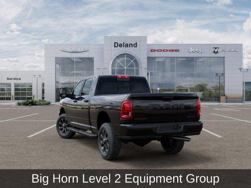 Diamond Black Crystal Pearlcoat 2026 RAM 3500 Big Horn Crew Cab 4x4 6'4' Box