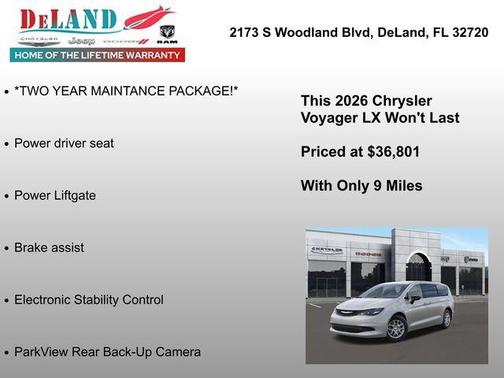 2026 Chrysler Voyager LX