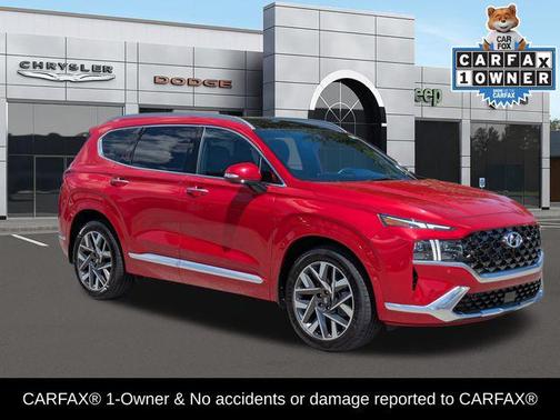 Calypso Red 2023 Hyundai SANTA FE Calligraphy