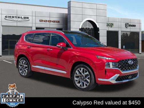 Calypso Red 2023 Hyundai SANTA FE Calligraphy