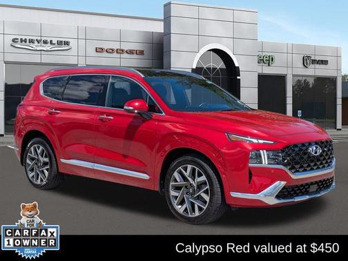 Calypso Red 2023 Hyundai SANTA FE Calligraphy