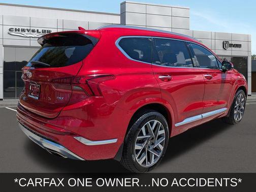 Calypso Red 2023 Hyundai SANTA FE Calligraphy