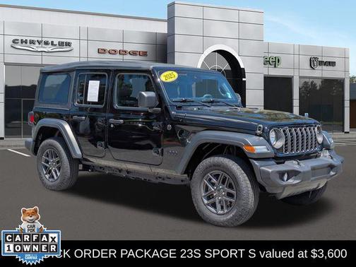 Black Clearcoat 2025 Jeep Wrangler Sport S