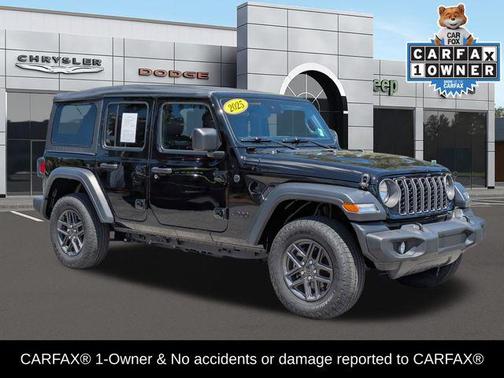Black Clearcoat 2025 Jeep Wrangler Sport S