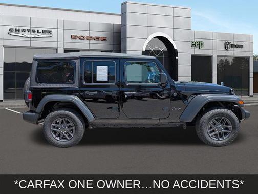 Black Clearcoat 2025 Jeep Wrangler Sport S