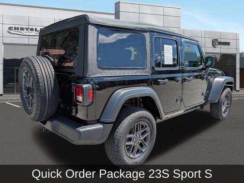Black Clearcoat 2025 Jeep Wrangler Sport S