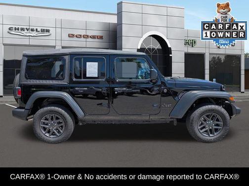 Black Clearcoat 2025 Jeep Wrangler Sport S