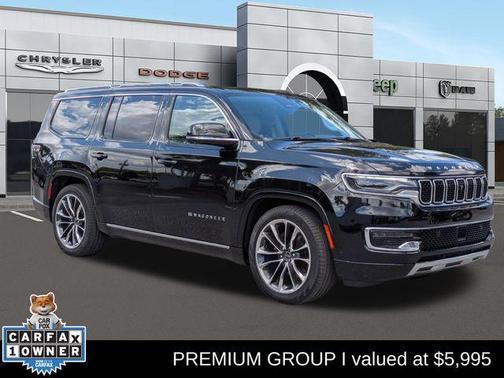 Diamond Black Crystal Pearlcoat 2024 Jeep Wagoneer Series III 4x4