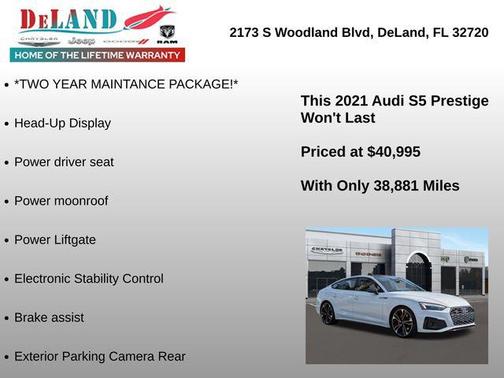 2021 Audi S5 3.0T Prestige
