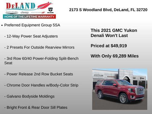 2021 GMC Yukon Denali