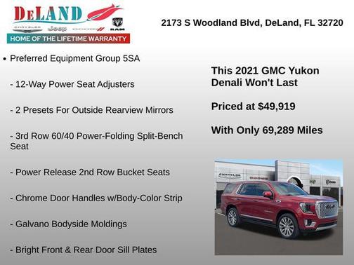 2021 GMC Yukon Denali