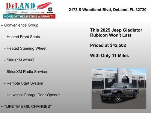 2025 Jeep Gladiator Rubicon