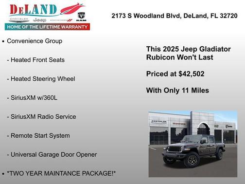 2025 Jeep Gladiator Rubicon