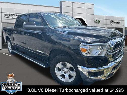 Diamond Black Crystal Pearlcoat 2021 RAM 1500 Big Horn/Lone Star