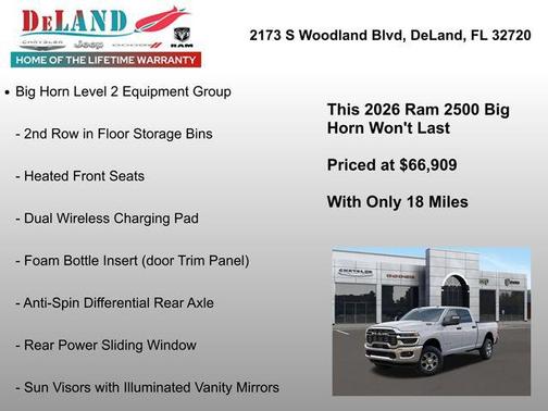 2026 RAM 2500 Big Horn