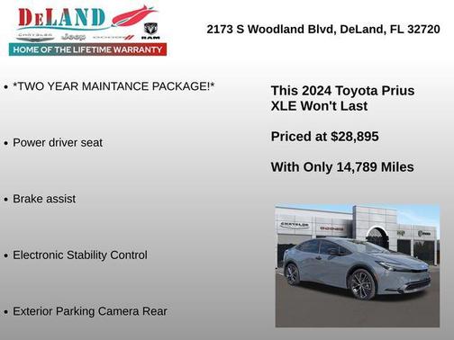 2024 Toyota Prius XLE