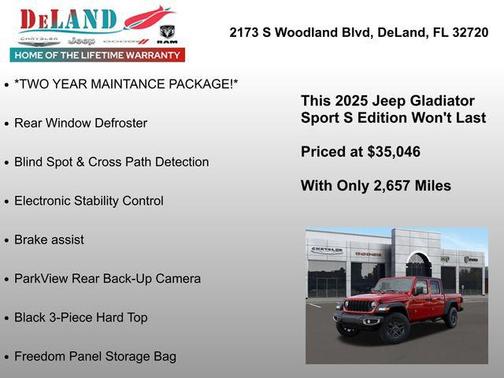 2025 Jeep Gladiator Sport S