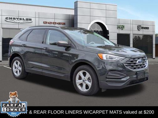 Forged Green Metallic 2022 Ford Edge SE