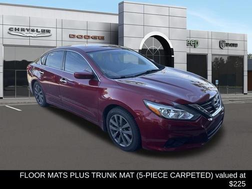 Scarlet Ember 2017 Nissan Altima 2.5 SV