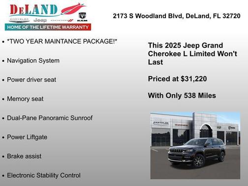 2025 Jeep Grand Cherokee L Limited