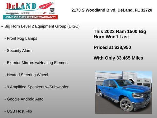 2023 RAM 1500 Big Horn/Lone Star