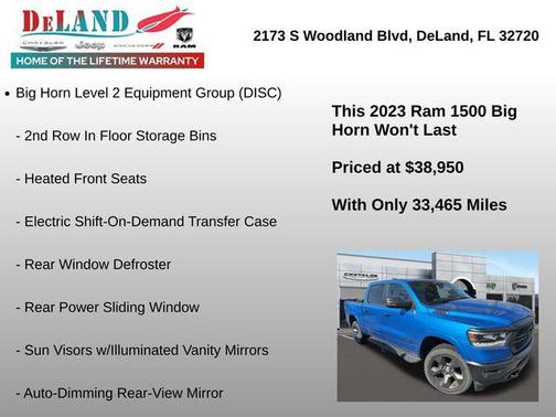 2023 RAM 1500 Big Horn/Lone Star