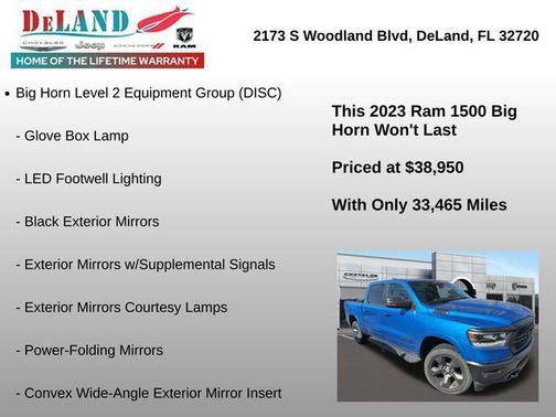 2023 RAM 1500 Big Horn/Lone Star