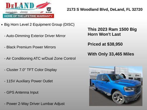 2023 RAM 1500 Big Horn/Lone Star