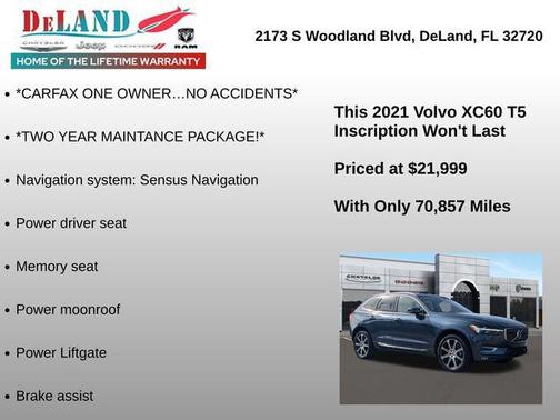 2021 Volvo XC60 T5 Inscription