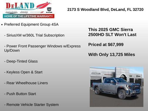 2025 GMC Sierra 2500 SLT